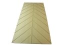 Chevron style 3D effect MR MDF wall panelling sheet