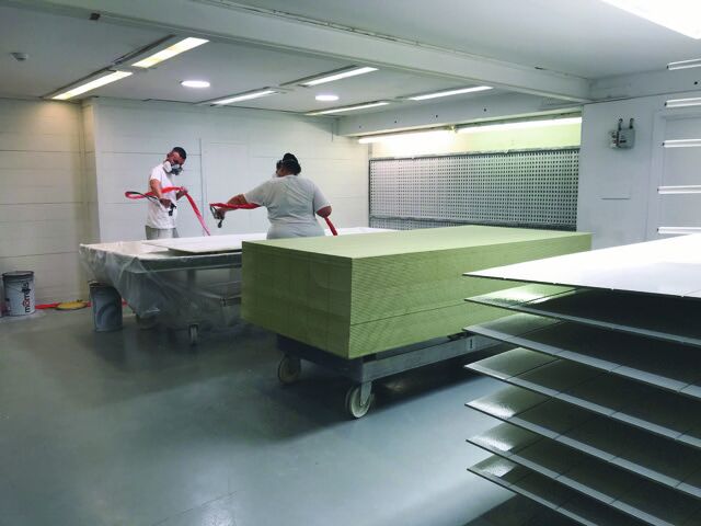 Professional primed wall panelling sheets
