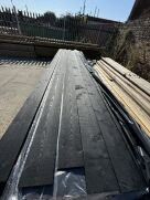 Premium black feather edge cladding