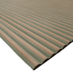 mdf wide ribbed wall panels used by diy consumers and tradespeople