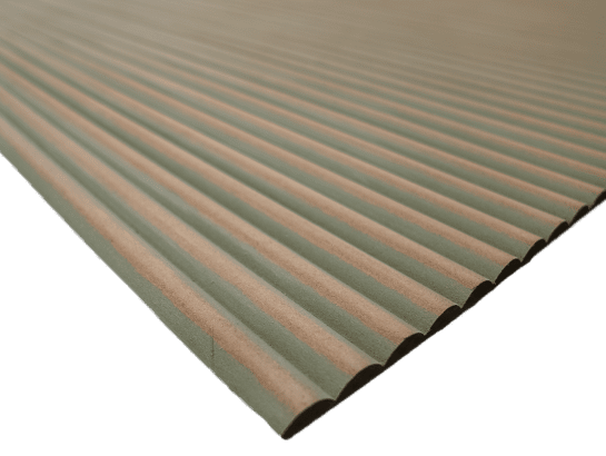 mdf wide ribbed wall panels used by diy consumers and tradespeople