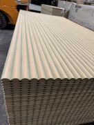 Ribbed wall panelling 2440x1200mm (Wide 30mm ribs) - Image 4