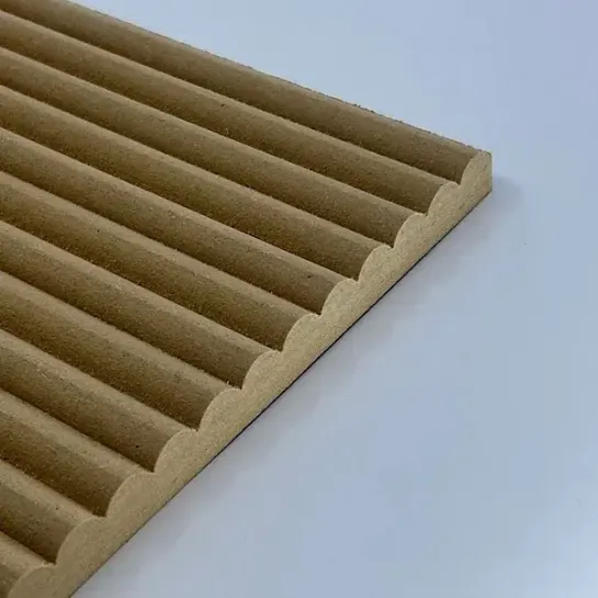 Ribbed panelling