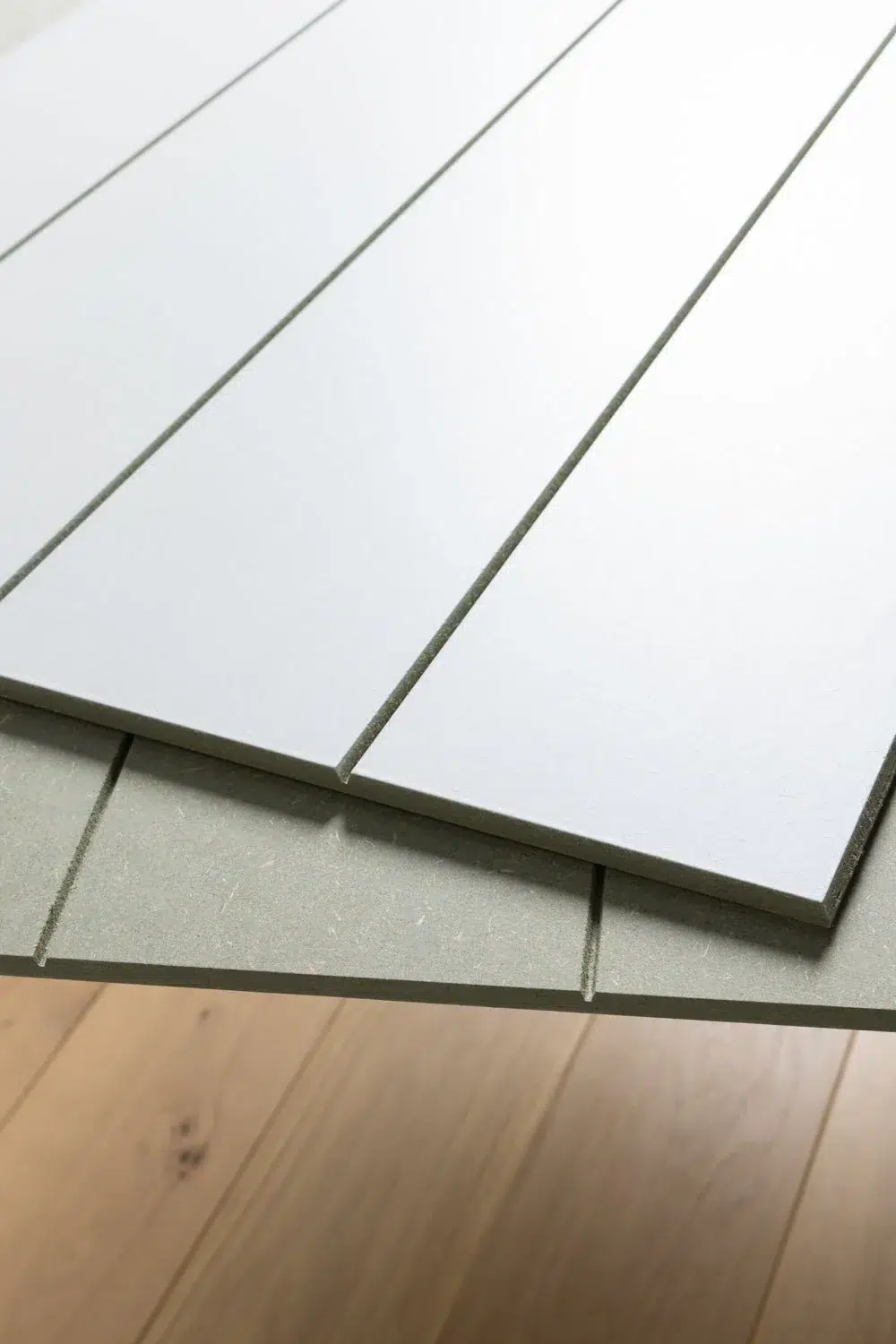 Shiplap v-groove panelling ceiling board