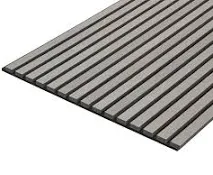 Silver oak slat wall panels 2400x600 (17mm thick)