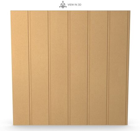 Fast panel MDF wall panelling sheet