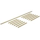 Dado wall panelling kit 2m x 1.2m (Pre-mitred panels) WPKT1