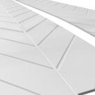 Chevron style 3D texture wall panelling sheet