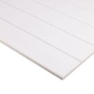 V-groove 9mm MR MDF 2440x1220 101mm spacing (primed)