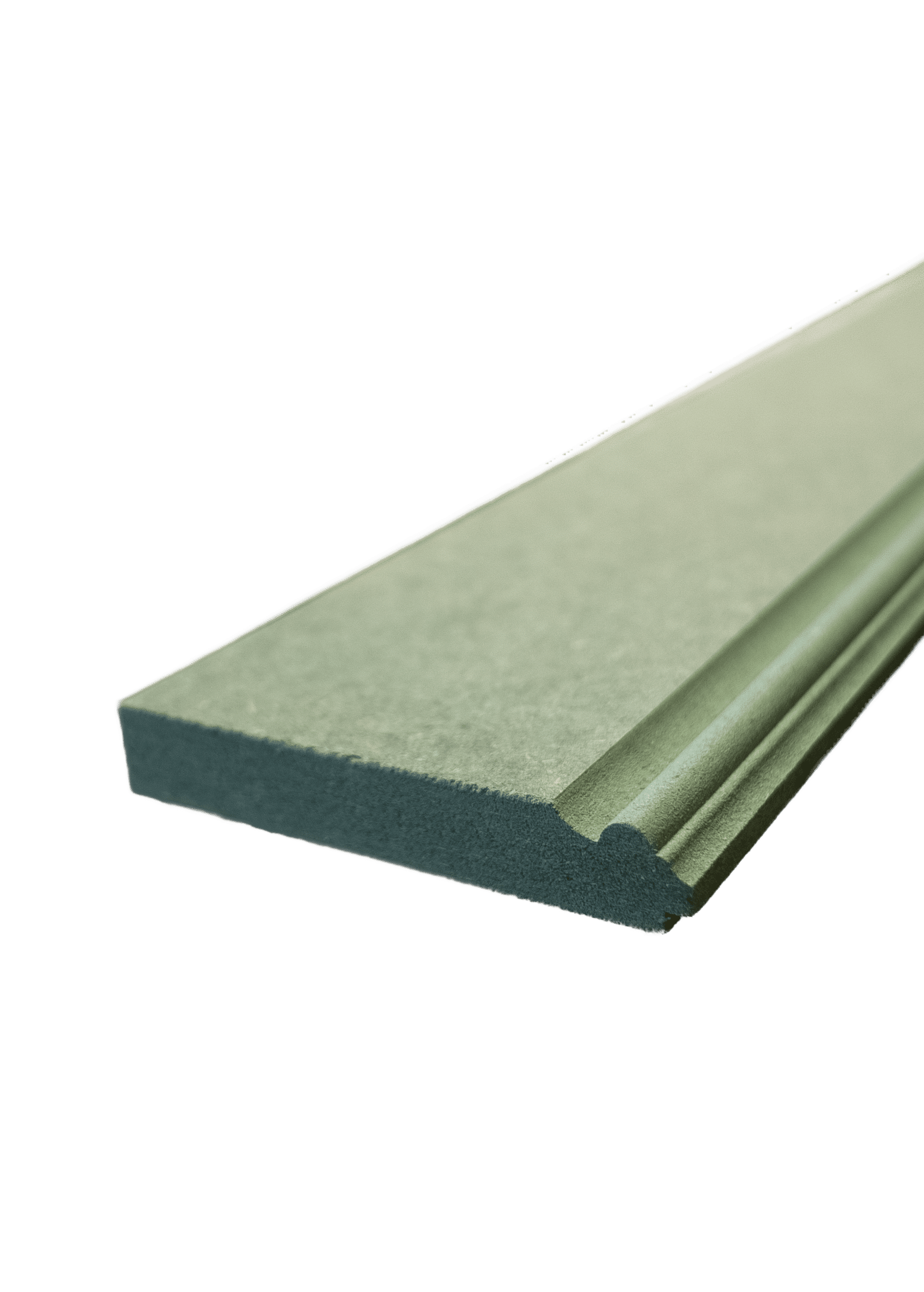 rebated skirting board, panels slots into skirting